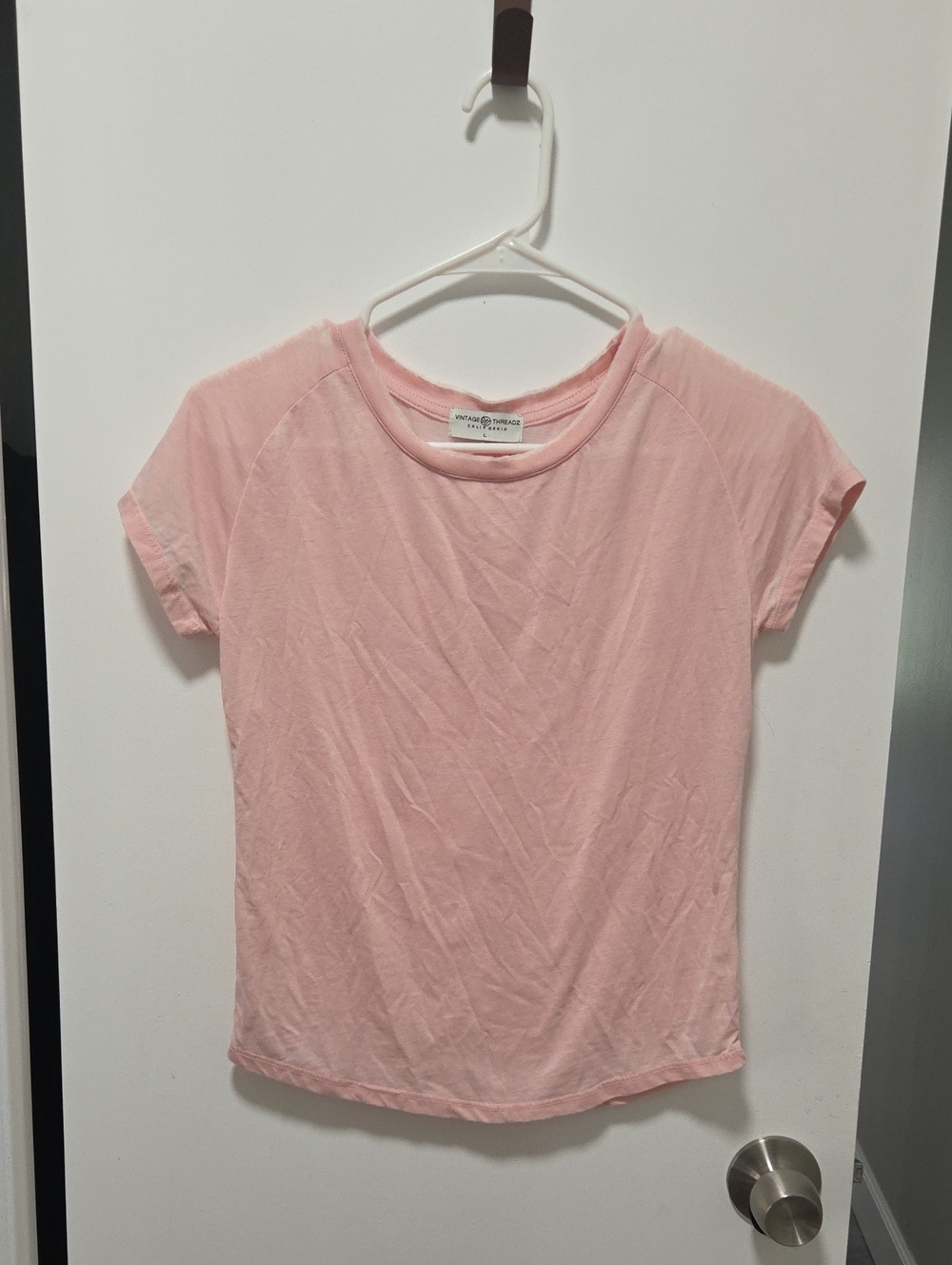 Light Pink Short Sleeve Tee